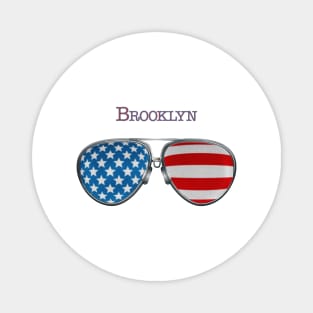 USA GLASSES BROOKLYN Magnet